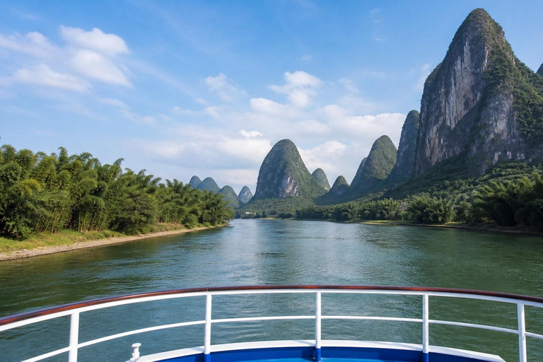 Guilin: Li River Cruise to Yangshuo with Optional Cave Tour 4-Star Cruise Ticket + Lunch + Pickup