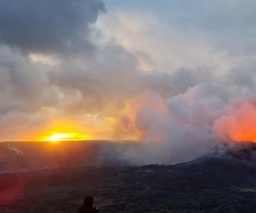 De Reykjavík: Caminhada no vulcão Fagradalsfjall com geólogo