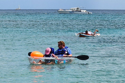 Excursion de location de kayak à Crystal Clear - 100% transparent