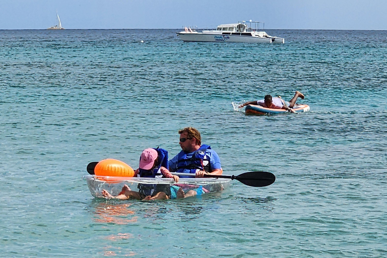 Excursion de location de kayak à Crystal Clear - 100% transparent