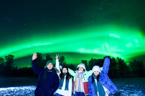Rovaniemi: Noorderlicht Tour met gegarandeerde waarnemingen