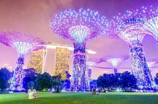 Singapur: Flussfahrt, Garden Rhapsody & Spectra von CYT