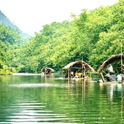 From Pu Luong: Morning Escape: Easy Trek, Raft Lunch & Optional Swim
