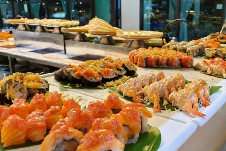 Tonle Bassac II Restaurant Buffet in Phnom Penh, Cambodia Tonle Bassac II Restaurant Buffet