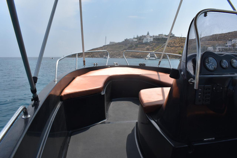 Mykonos boat rentals/ free license boats Free license boat