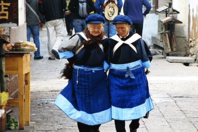 Cykeltur &amp; guidat besök Lijiang baisha by marknadspark