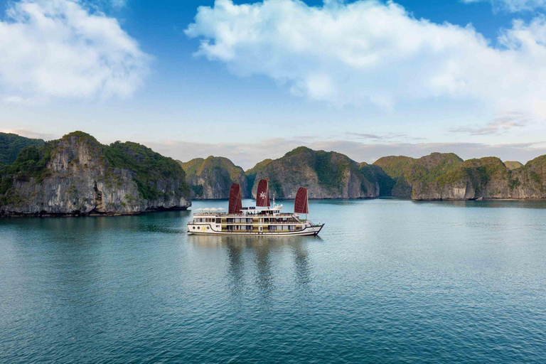 Hanói: 2D1N Ha Long, Baía de Lan Ha em um cruzeiro de luxo da AmandaPartida de Hanói às 8:00 horas