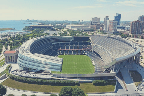 Chicago: Biljett till Chicago Bears fotbollsmatch på Soldier FieldPremium-sittplatser