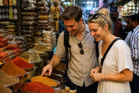 Mumbai: Private Full-Day Food Tour & Spice Market Experience