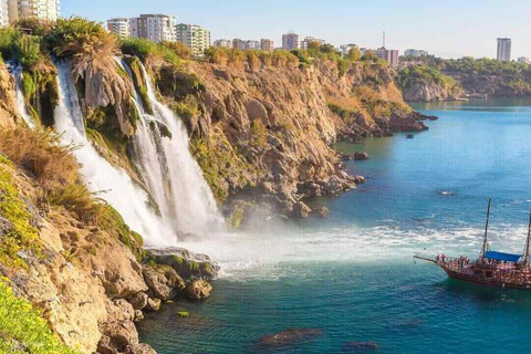 Antalya: Luxury Old City Tour w/ Waterfall, Boat, Cable Car Luxury Old City Tour with Waterfall and Boat Ride