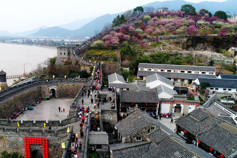 Shanghai: Excursión de un día a la Gran Muralla del Sur en tren bala