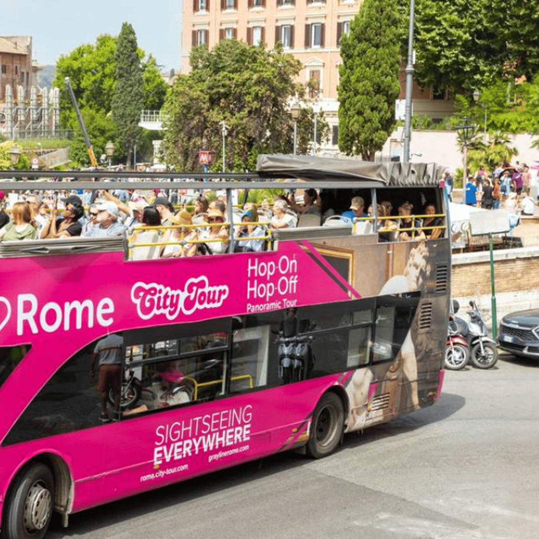 Priority Entry Rome: Hop-on Hop-off Bus tour + Pantheon Priority Entry | GetYourGuide
