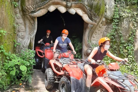 Bali: Avventura in quad ATV Trasferimenti privati e brividoBici in tandem senza trasferimenti