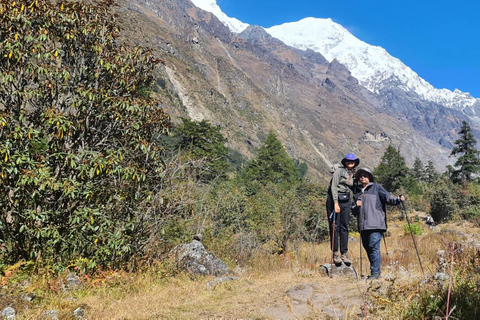 Kathmandu: 8-tägiger Langtang Valley Trek mit Transfers