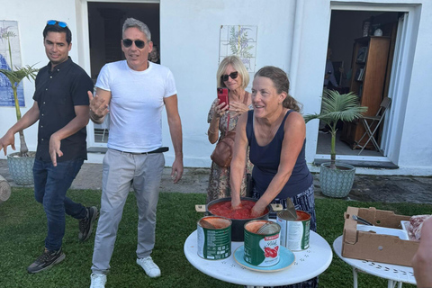 Sorrento: Cooking Class with Live music, wine and Limoncello