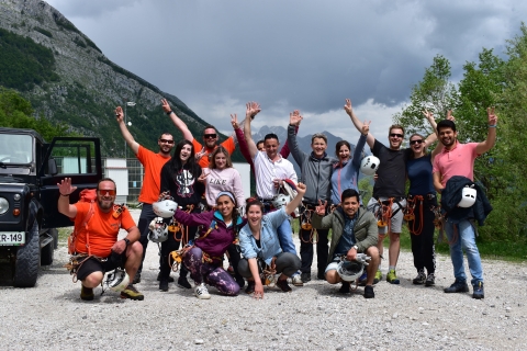 Bovec : Aventure en tyrolienne sous la montagne Kanin