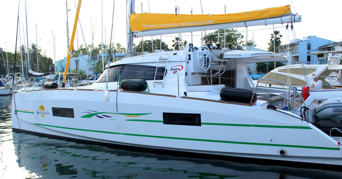 catamaran dauphins martinique