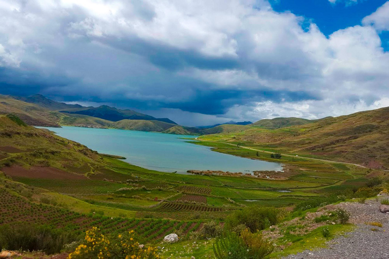 From Cusco: 4 Lagoons and Queshuachaca Bridge Tour