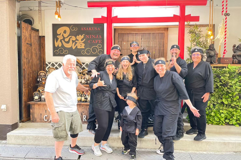 Tokyo: Ninja Experience Cafe Asakusa ・Sasuke course