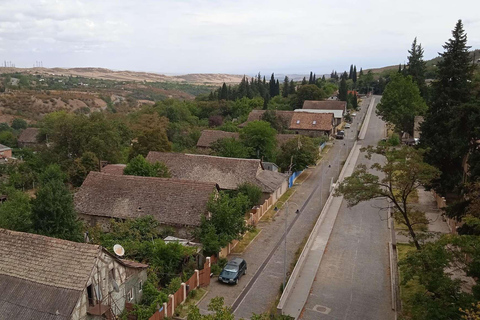 Dashbashi Canyon, Asureti village, and Didgori monument.