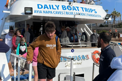 Protaras Medusa Chill Out-Sköldpaddskryssningar/Blå Lagunen-SeaCave