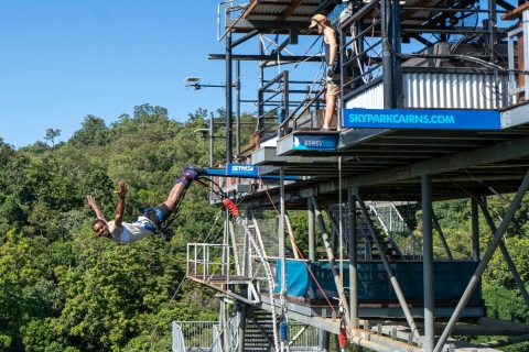 Cairns: Bungee-Jumping im RegenwaldBungee-Sprung im Regenwald