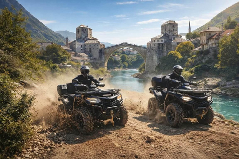 Quadventures Mostar: Quad Rental Self-Guided Tour