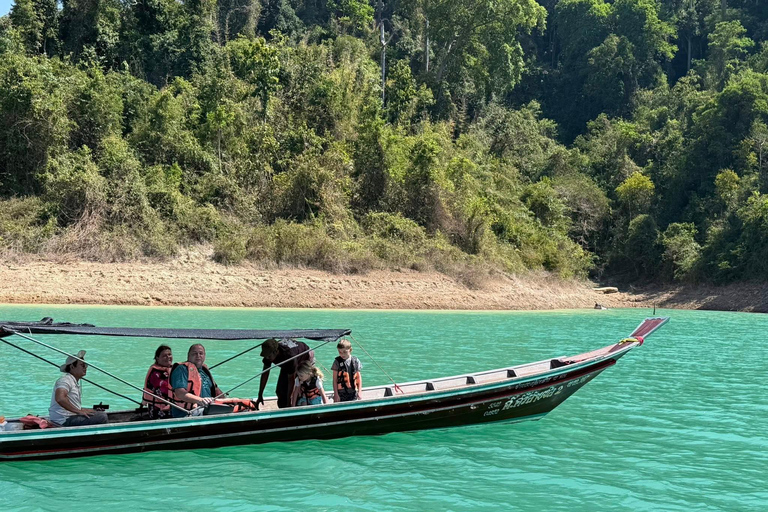 Khao Sok Lake Raft house, Temple & Wildlife Spotting w/Lunch