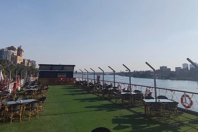 Cairo: Opal Nile Romantic Dinner Cruise & Live Entertainment Including Transfer (Pickup & Drop-off)