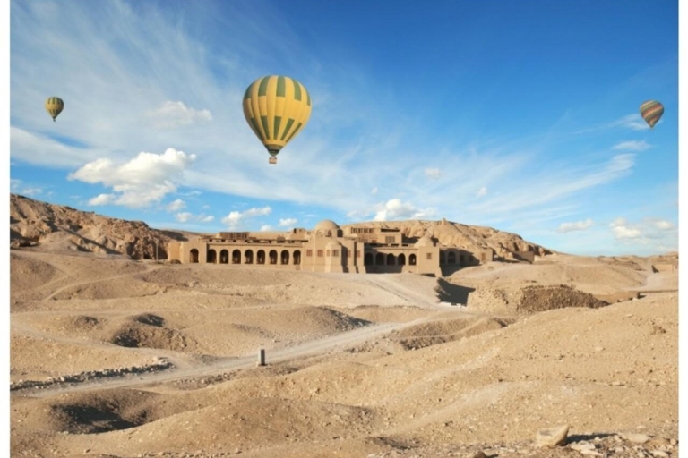 Luksor: prywatny balon na ogrzane powietrze VIP o wschodzie słońca ze śniadaniem