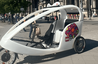 Berlin: Weintour mit der Rikscha