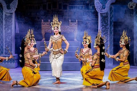 Spectacle d'Apsara avec dîner buffet et prise en charge à l'hôtel