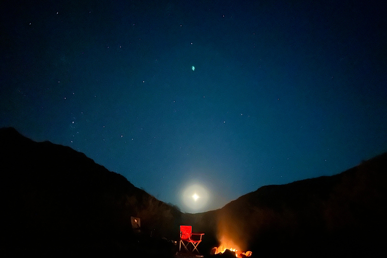 Camping Trip to Arizona Hot Springs with Food and Supplies