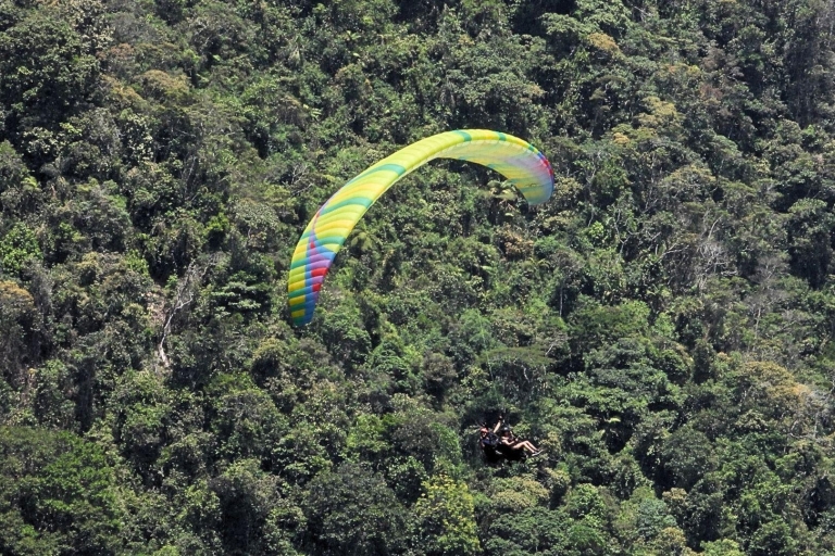 From Guatape: Paragliding over Guacaica Jungle
