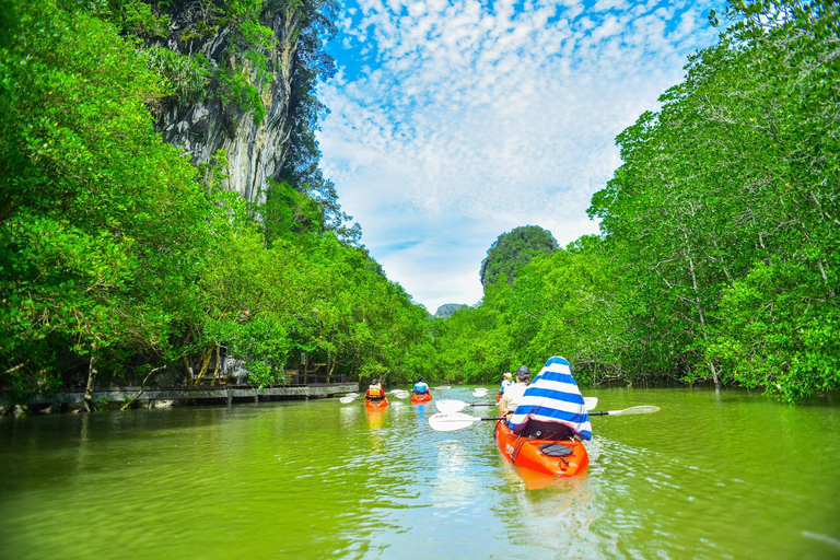 Krabi: Półdniowa wycieczka kajakiem po namorzynach Bor Thor