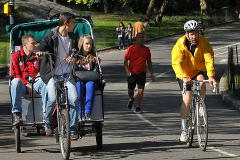 Passeios de Pedicab no Central Park com a New York Pedicab ServicesPasseio de 90 minutos de Pedicab pelo Central Park