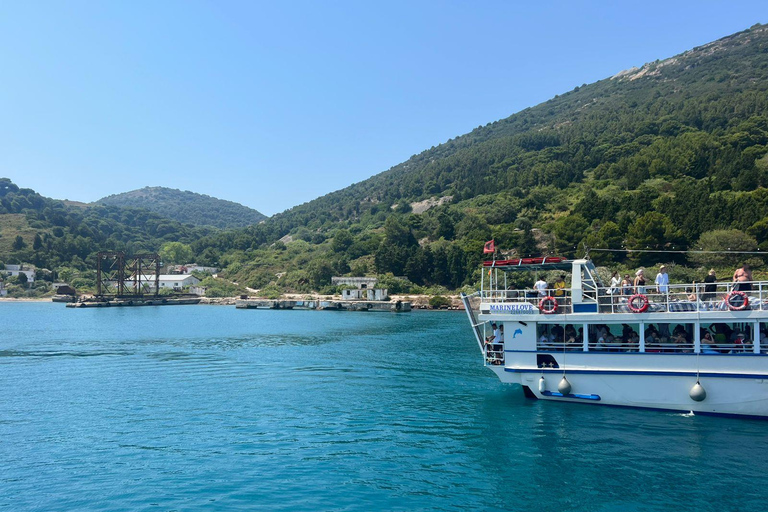 From Tirana: Sazan, Pirate Cave & Karaburun by Speedboat
