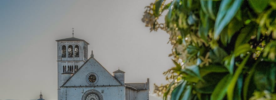Visite de la ville d'Assise avec la basilique Saint-François et la Portioncule