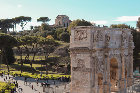 Rome : Visite guidée du Colisée, du Forum romain et de la colline Palatine