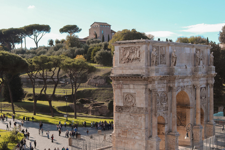 Rome : Visite guidée du Colisée, du Forum romain et de la colline Palatine