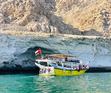 From Sharjah/Dubai/RAK: Dibba Musandam Trip & Dhow Cruise