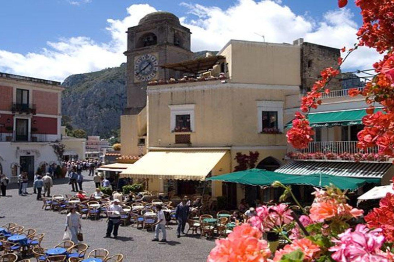 From Positano: Capri Island Group Cruise with Blue Grotto