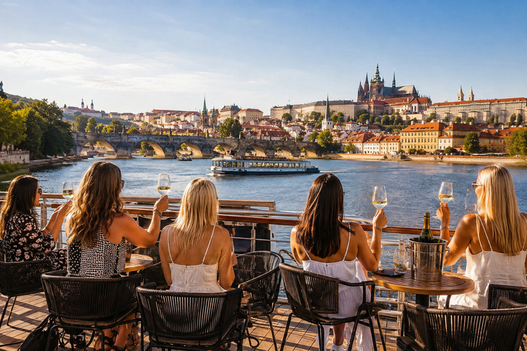 Prague: 1-Hour Prosecco Party Cruise with Unlimited Prosecco