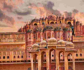 Transferência de cidade só de ida de / para Udaipur e Jaipur