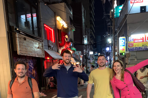 Osaka: Namba Pub Bar Crawl com um guia local