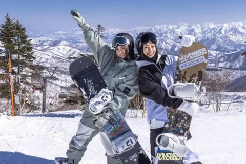 From Tokyo: Naeba Ski Resort Day Trip with Lift Pass Ski or Snowboard Gear Rental Option
