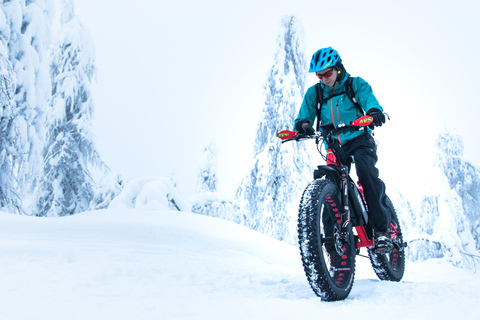 Québec City: Guided Fat Bike Tour with Hot Chocolate
