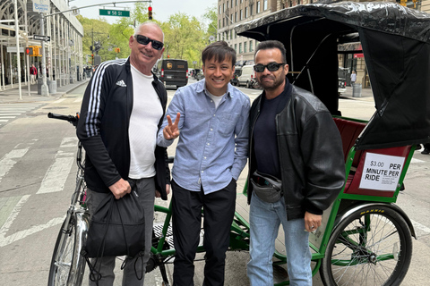 NYC: Central Park Storytelling Pedicab Tour with Theater Central Park Pedicab Tour - Deluxe 1.5 Hour Experience