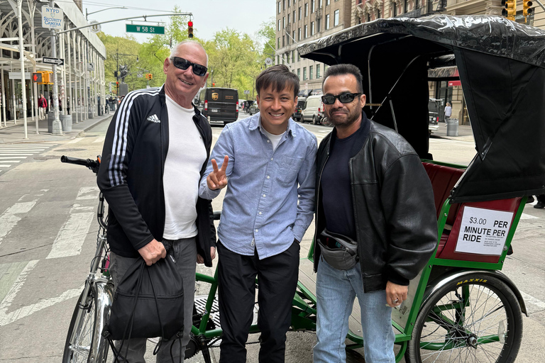 NYC: Central Park Storytelling Pedicab Tour with Theater Central Park Pedicab Tour - Deluxe 1.5 Hour Experience