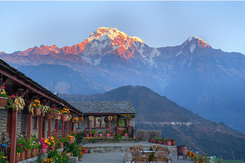 Budgetfreundlicher 4-tägiger Poon Hill-Ghorepani Trek von Pokhara